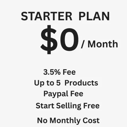 0 monthly starter plan