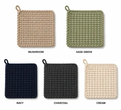 made to order custom cotton potholder