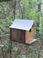 Handmade  Rustic Birdhouse  2