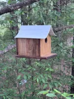 Handmade  Rustic Birdhouse  3