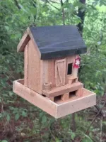 Bayou Hide-a-way Bird Feeder Handmade