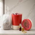 Picture of Attraction Ultimate Ritual | Love & Lust Soap, Candle, Bath Bag & Keychain Set