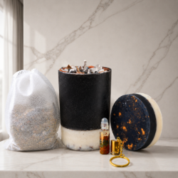 Picture of Protection Ultimate Ritual | Protect Me Soap, Candle, Bath Bag & Keychain Set