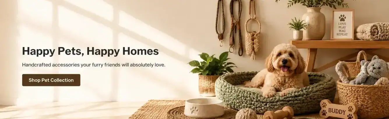 Shop Unique Handcrafted Home Decor, Pottery, and Custom Potholders