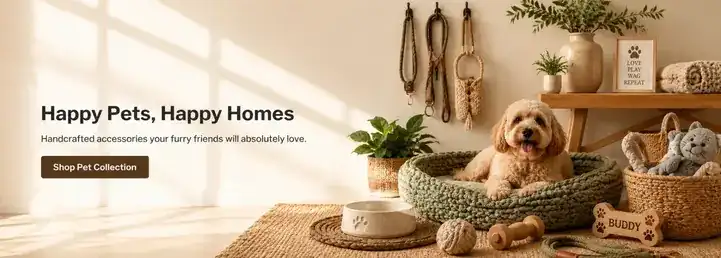 Shop Unique Handcrafted Home Decor, Pottery, and Custom Potholders